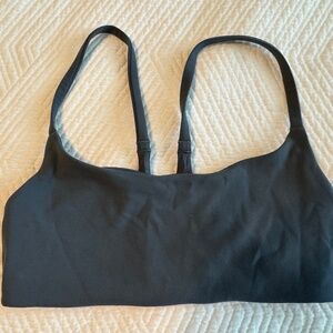 Wunder Train Strappy Racer Bra A/B Black Size 4